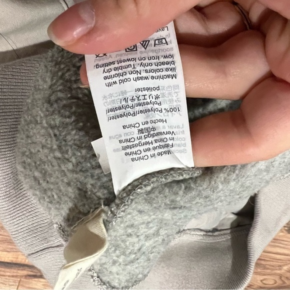 Madewell Polartec® Fleece Crewneck Sweatshirt - Picture 9 of 10